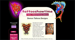 Desktop Screenshot of demoncross.tattooshowtime.com