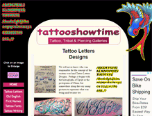 Tablet Screenshot of lettering.tattooshowtime.com