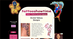 Desktop Screenshot of flowertattoos.tattooshowtime.com