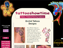 Tablet Screenshot of flowertattoos.tattooshowtime.com