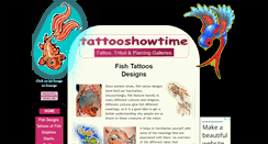Desktop Screenshot of fishtattoos.tattooshowtime.com
